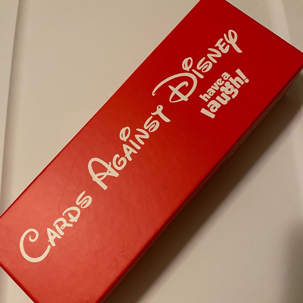 Cards against Disney game